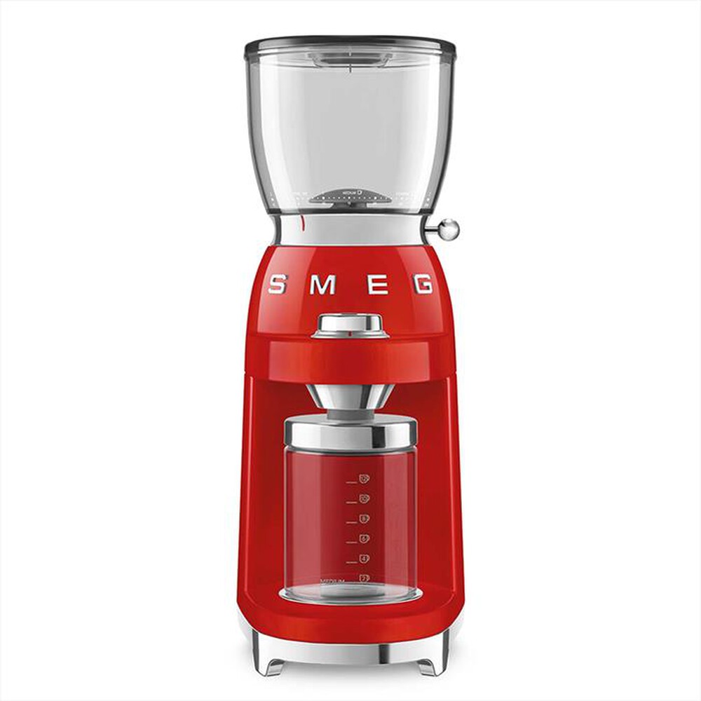 Smeg Macinacaffè 50's Style · CGF01RDEU · Rosso CGF01RDEU — foto 1